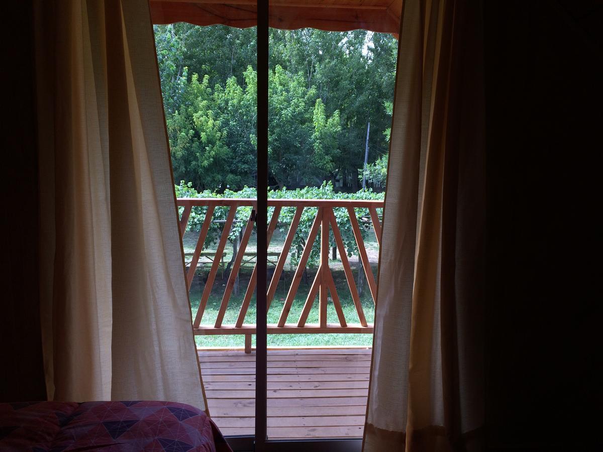 Camping & Hospedaje Rio Laja El Manzano  Eksteriør billede