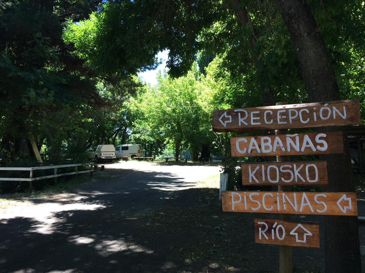 Camping & Hospedaje Rio Laja El Manzano  Eksteriør billede