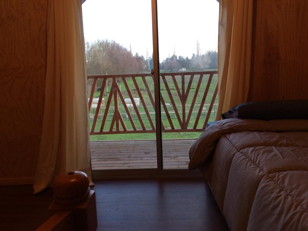 Camping & Hospedaje Rio Laja El Manzano  Eksteriør billede